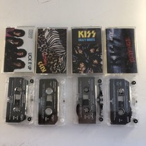 KISS Cassette Lot : Animalize / Lick It Up / Crazy Nights / Revenge - £15.02 GBP