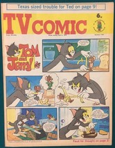 TV COMIC #1164 weekly British comic book April 6 1974  Popeye Tarzan Dr.... - $12.86