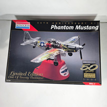 Monogram 50th Anniversary Phantom Mustang P-51 1:32 Scale Motorized Mode... - £95.72 GBP