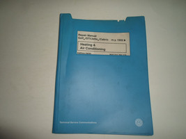 1993 94 95 96 97 Vw Golf Gti Jetta Cabrio Heating &amp; Ac Service Manual Damaged - £15.97 GBP