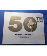 1978 Vintage Booklet Varsity Largest Drive-In Fast Food Americana Icon A... - $33.53 CAD
