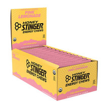 Honey Stinger Organic Energy Chews 12 Pack [Pink Lemonade] 1.8oz  - £26.88 GBP
