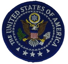 The Unites States Of America Usa Seal Round Patch - Vivid Colors - Veteran Owned - $6.00