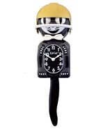 Black Kit-Cat Klock / W Gold Helmet (15.5″ high) - $84.95