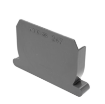 NDS 247 Spee-D 4 inch Channel Gray End Cap - £6.07 GBP