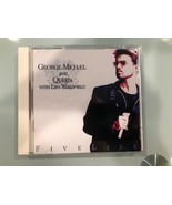 GEORGE MICHAEL AND QUEEN WITH LISA STANSFIELD FIVE LIVE CD - $318.78 MXN