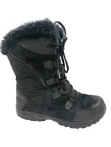 Columbia Women&#39;s Snow Winter Boots Mid Calf Black Size 6 ($) - $79.20