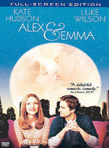 Alex and Emma (DVD, 2003, Standard) W/CASE - £4.70 GBP
