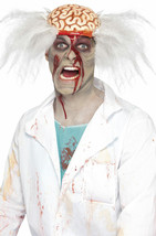 Zombie Scalped Scientist Costume Wig - £19.53 GBP