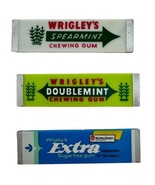 x3 Wrigleys Gum Magnets Extra Doublemint Spearmint 3 x.75 in - $17.32