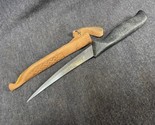 Vintage Rapala Sheath And Unmarked Filet Knife - $14.85