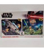Star Wars Puzzles 500 Pieces Each - Prime 3D Lenticular 2 Puzzle Set - C... - £9.75 GBP