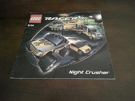 Lego Set 8134 RACERS Night Crusher Instruction Book Manual ONLY - $7.91