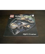 Lego Set 8134 RACERS Night Crusher Instruction Book Manual ONLY - £6.22 GBP