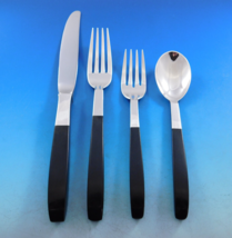 Contrast by Lunt Sterling Silver Flatware Set Service Mid Century Modern 40 pcs - £2,787.99 GBP