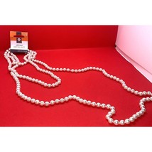 Pearl Necklace Adult Costume Fashion Jewelry 240 11 3803 - £5.51 GBP