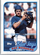 1989 Topps 693 Pat Borders Rookie Toronto Blue Jays - $1.99