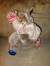 Toymax XYZ Plush Elephant 11&quot; Patriotic USA Flag Stars Stripes US America... - £15.78 GBP