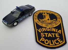 Roadchamps 1:43 Diecast Police Cruiser and Agency Patch (Virginia State Police) - $33.54