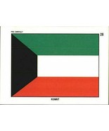 1991 Desert Storm Topps Flag Stickers KUWAIT # 28 - £1.36 GBP