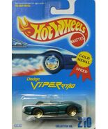 1991 Hotwheels #210 Dodge Viper RT/10 - $7.61