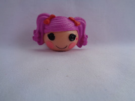 Lalaloopsy Mini Pink Hair Peanut Big Top Doll Head Pencil Topper - £0.90 GBP