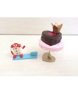 Dollhouse Miniature Disney Queen of Heart Cake, Card From Alice in Wonde... - £35.41 GBP