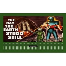 Ho 1 1/2&quot; X 3&quot; Billboard Sign Glossy Insert The Day The Earth Stood Still - £3.90 GBP