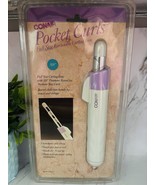 Vintage 1992 Conair Pocket Curls Full Size Retractable Curling Iron New ... - $1,117.56 MXN