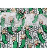 Pillowcase Puppy Motif Unused Christmas Hanging Stocking Handmade 21&quot; x 34&quot; - $162.50 MXN