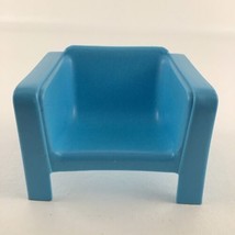 Barbie Dream House Replacement Furniture Blue Chair Loveseat Vintage 197... - $19.75