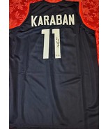 Alex Karaban Signed Blue Jersey Beckett Hologram Certified UConn Huskies - £46.60 GBP