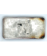 1976 Cheyenne-Deadwood Fase - Frontier Mint 1 Oz. Argento Art Barretta #... - $520.02