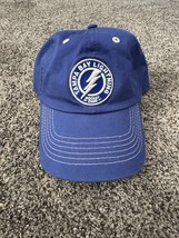 Tampa Bay Lightning Hockey Club Dad Hat Strapback Blue NHL Fan Favorite  - $183.82 MXN