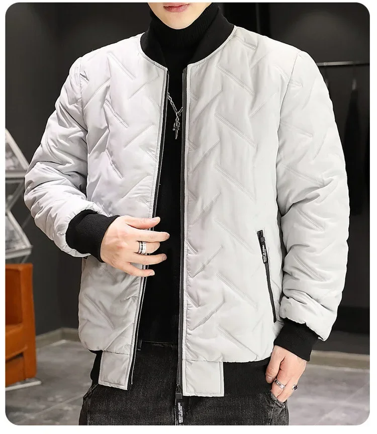  Men Jacket Autumn Vintage Khaki Fleece+cotton Casual Wear Jacket s Coats - €68,64 EUR