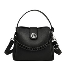 Real Brand Leather Women Tote Bag 3 Layers Large Capacity Shoulder Crossbody Bag - £38.36 GBP