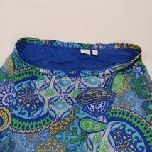 Chico's Women's Multicolor Midi Asymmetrical Handkerchief Skirt Size 3 image 10