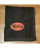 Norton Motorcycle Sport Golf Towel 16x18 Black - £11.61 GBP