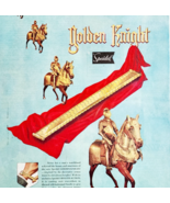 1947 Speidel Golden Knight Watchband Advertisement Jewelry Vintage DWJJ23 - $41.13 CAD