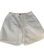 Canyon River Blues Womens Size 9 White Denim Shorts 100% Cotton Casual S... - $19.79