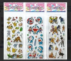 New Japanese Anime Manga Puffy Bubble Stickers Vibrant Detailed Free Shipping - £13.38 GBP