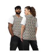 Retro Blooming Mosaic Unisex Sports Jersey – Eco-Friendly Athletic Wear ... - $65.99+