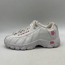 K-Swiss ST329 CFM 93426-156-M Womens White Lace Up Tennis Shoes Size 8 - $49.49