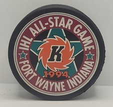 1994 IHL All-Star Game Hockey Puck Fort Wayne Komets Officially Licensed - £14.39 GBP