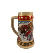 Budwiser Holiday Stein Collection -   Hometown Holiday 1993  -Handcrafte... - £31.60 GBP