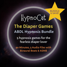 HypnoCat&#39;s The Diaper Games Bundle! 5 Fun ABDL Hypnosis Games - £19.90 GBP
