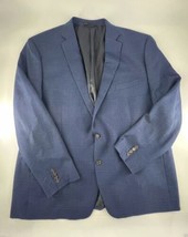 Ralph Lauren Sport Coat Mens Size 44 Navy Blue Suit Jacket Preppy Business - $69.78