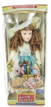 Classic Treasures 23&quot; Hand Painted Fine Bisque Porcelain Special Edition Doll - £71.09 GBP