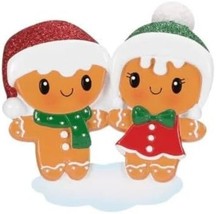 Gingerbread Couple Personalized Ornament, Couple Ornament - $19.95