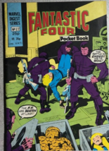 Fantastic Four Pocket Book #27 Namor Inhumans 1982 Marvel Comic Uk 52p Digest F- - £19.77 GBP